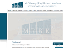 Tablet Screenshot of mcgilloway-ray.com